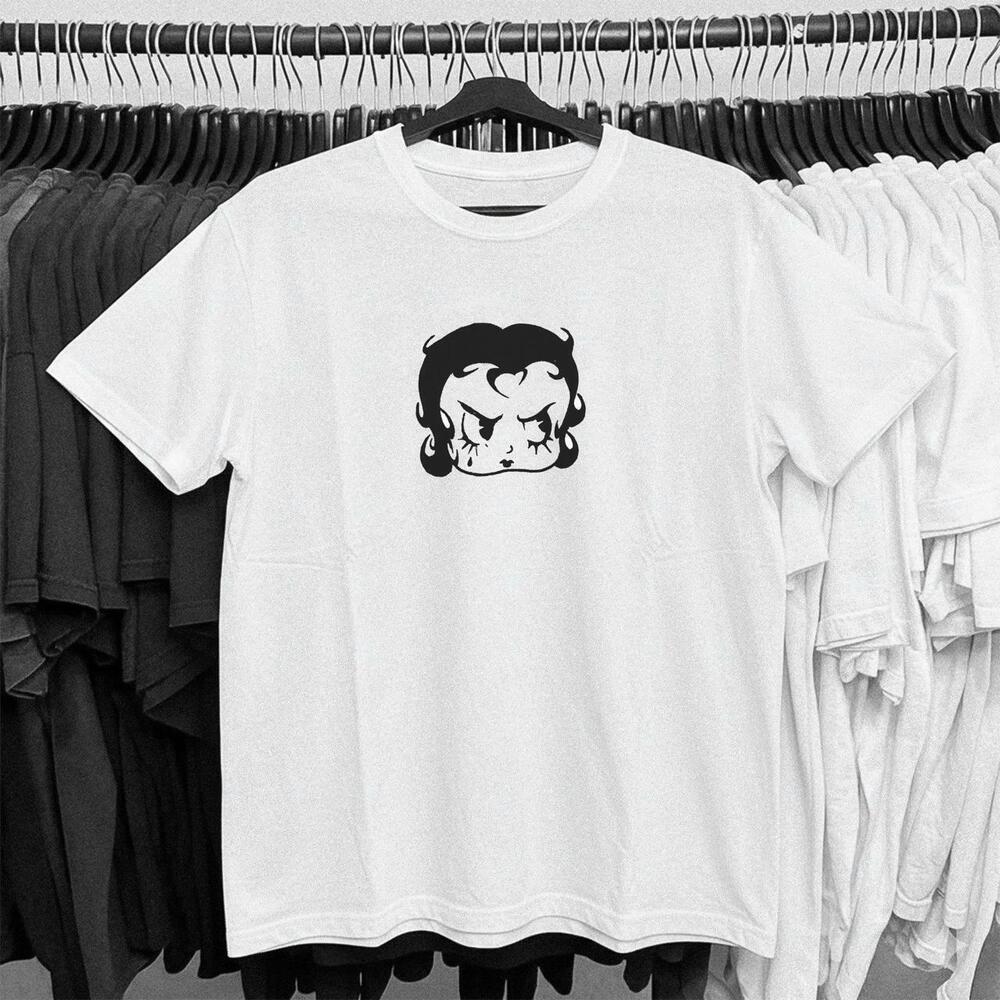 White Betty Boop Tee